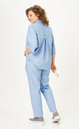 Костюм Vilena-fashion 1158 голубой