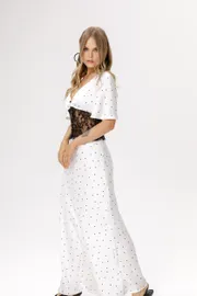 Dress Pirs #6662 belyj