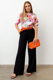 Trousers TOOK A LOOK & Angelika #AB-013k chernyj