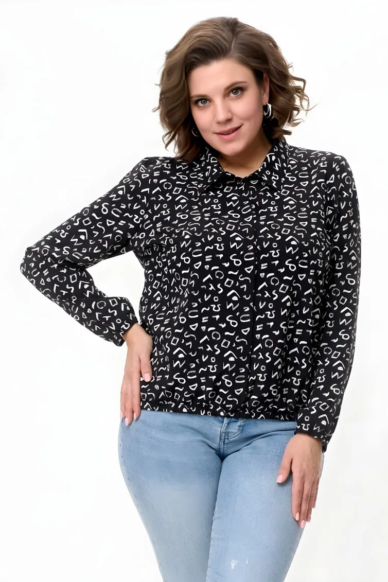 Bluzka Abbi #4028 chernyj