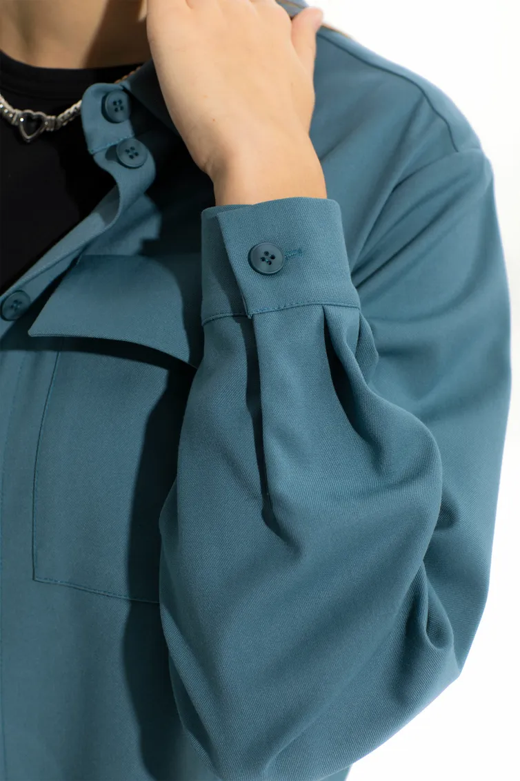 Блузон Golden Valley арт. 26513-1 голубой