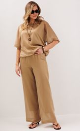 Костюм FANTAZIA MOD 4783 золотисто-оливковый