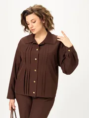 Garnitur Vilena-fashion #1171 shokolad