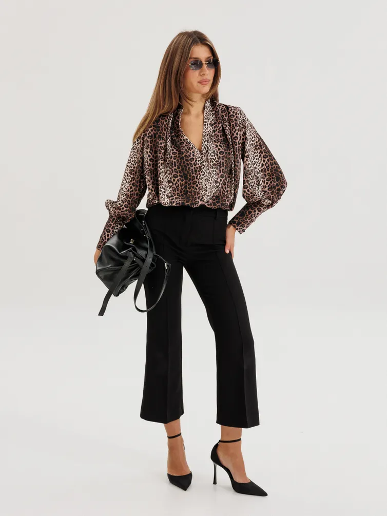 Bluzka the name #2232-1 leopard
