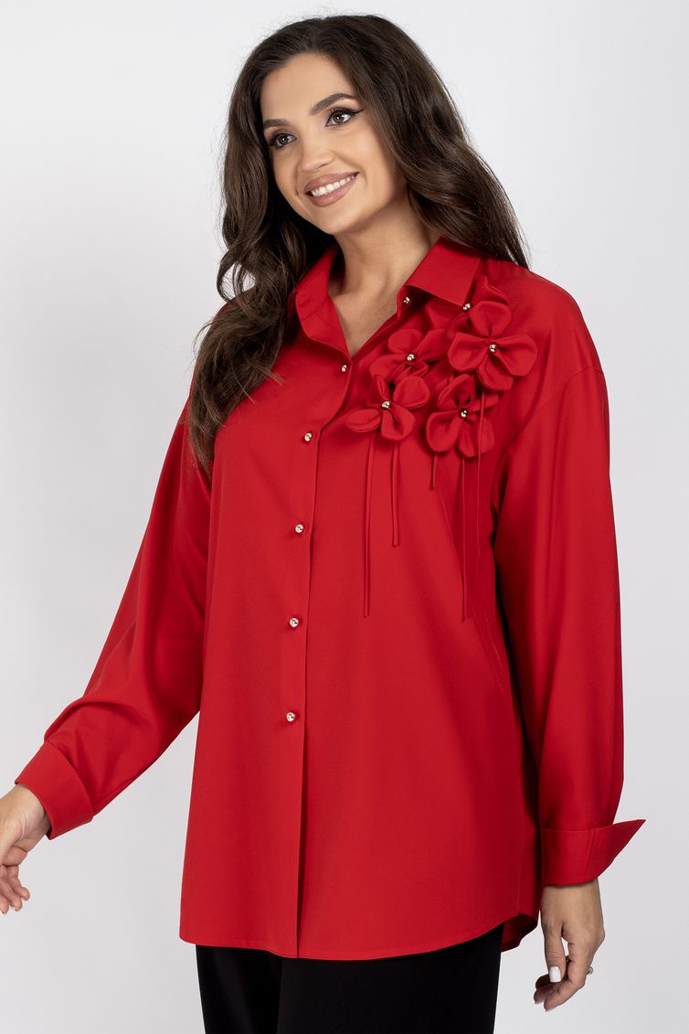 Blouse VIZAVI #810 krasnyj