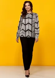 Bluzka MALI #624-046 polka