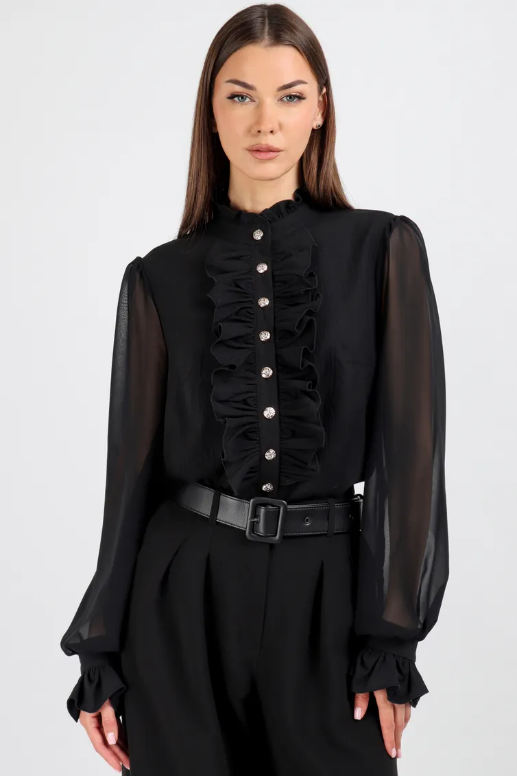 Blouse VIZAVI #750.1 chernyj