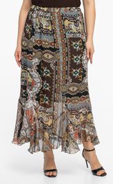 Юбка Avila 1015 коричневый