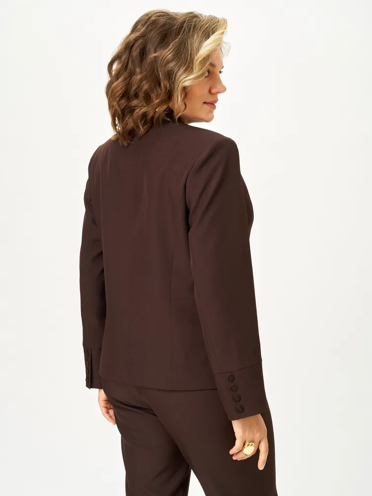 Suit Vilena-fashion #1177 shokolad