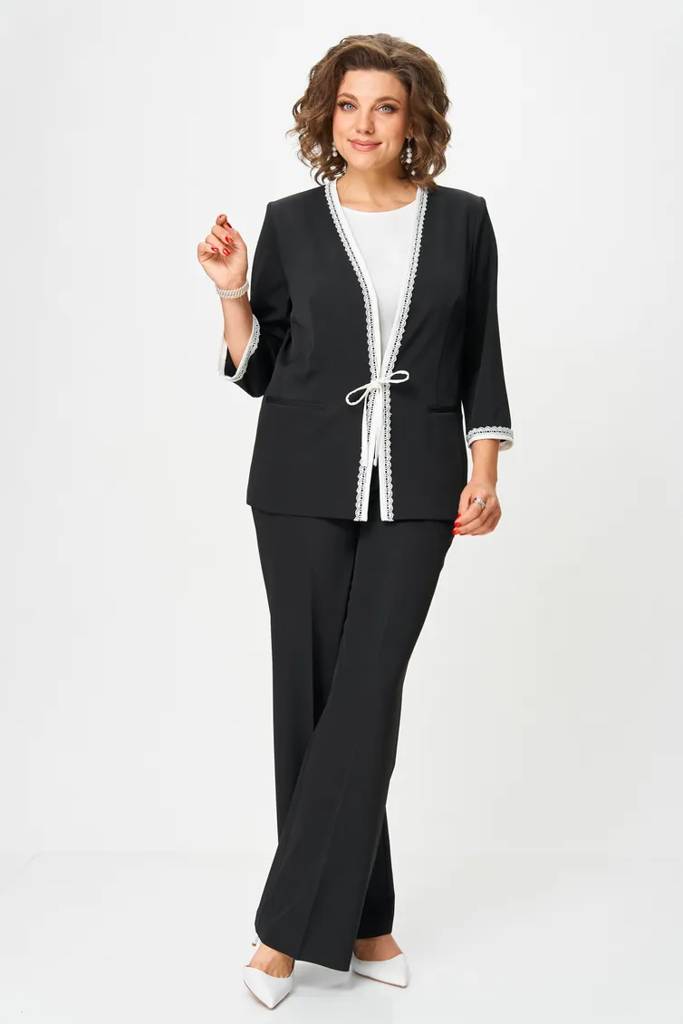 Garnitur Vilena-fashion #1113 chernyj