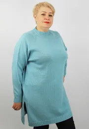 Туника Полесье арт. С1718-23 4С8786-Д43 бледно-голубой 158