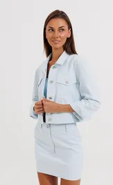 Юбка V&N fashion 1175_голубой