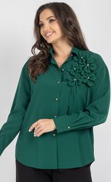 Blouse VIZAVI 810 izumrud