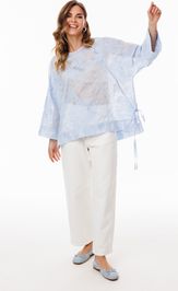 Блузка EOLA 3110 голубой