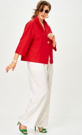 Комплект SOVA 11333 красный- молочный