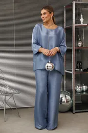 Костюм Anastasia арт. 1228.1 голубой жемчуг