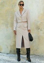 Джемперы, кардиганы, жакеты SILVERSPICE арт. S-2424-1 "nude"