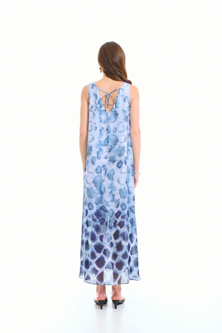Dress Elema #5K-2346 sinij print 164