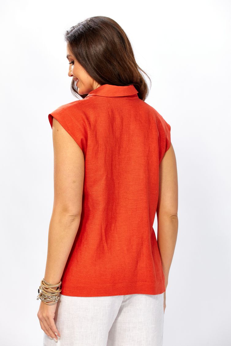 Blouse MALI #624-018 krasnyj