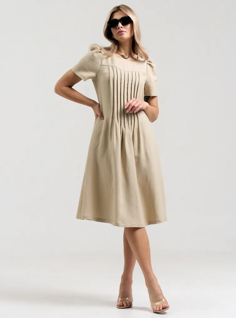 Платье Alta Moda арт. 1033 бежевый