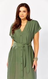 Dress MALI 46-001 xaki
