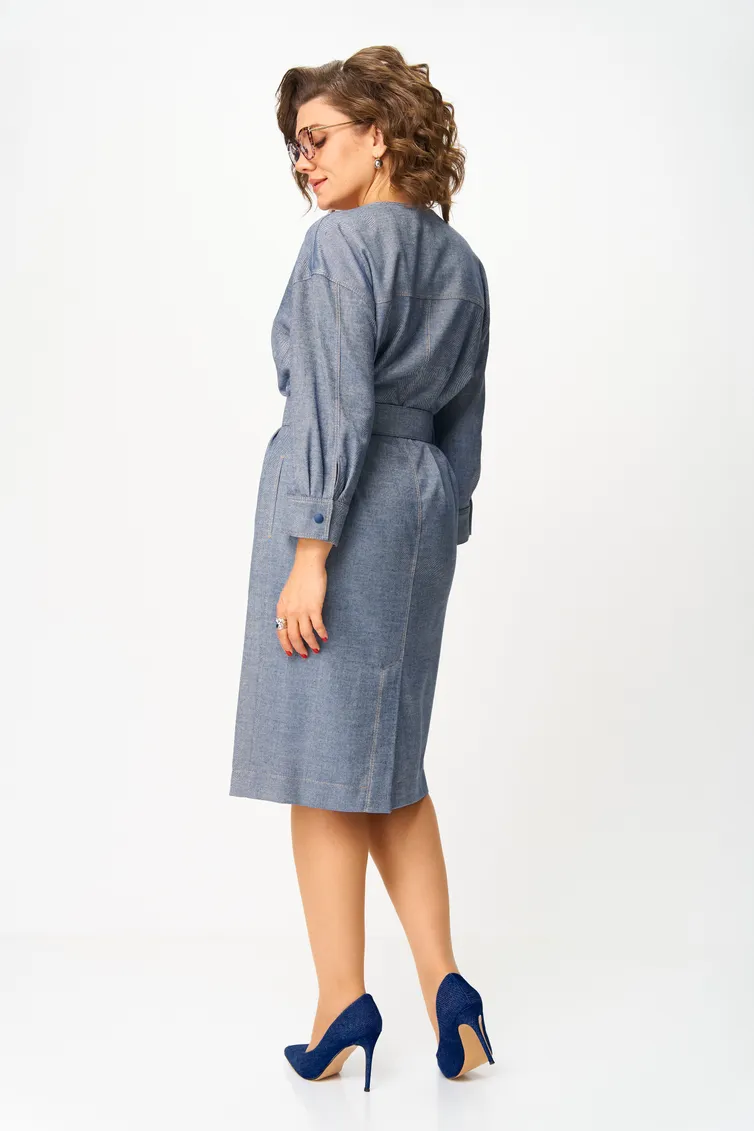 Sukienka Karina Delux #M-1369 denim