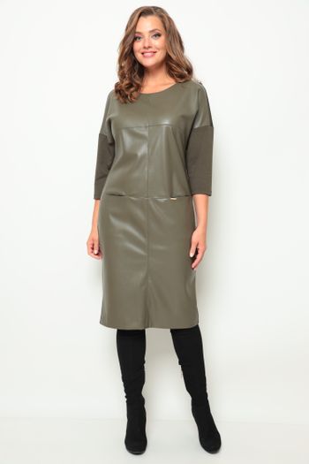2068 платье хаки