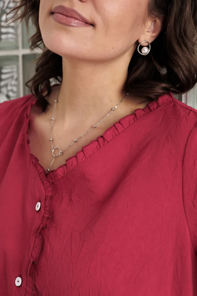 Блузки, туники BegiModa арт. 4160 рубин