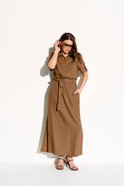 Dress Elletto Life #11140 karamelnyj
