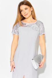 Платье LAIKONY арт. L-114 светло-серый