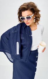 Костюм Vilena-fashion 1152 джинс