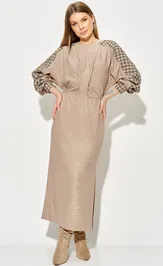 Dress LAIKONY L-774 bezhevyj