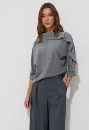 Jumper Lyushe #4265 seryj