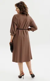 Dress Anelli Laurel 1928 kapuchino
