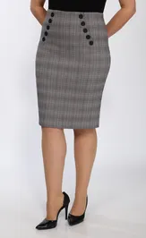 Skirt Klever 0389 kletka
