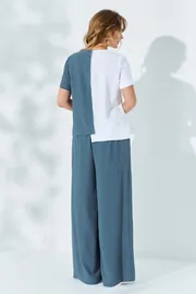 Garnitur Euromoda #694 morskaya volna, belyj