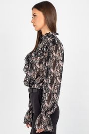 Blouse VIZAVI #744 cvety