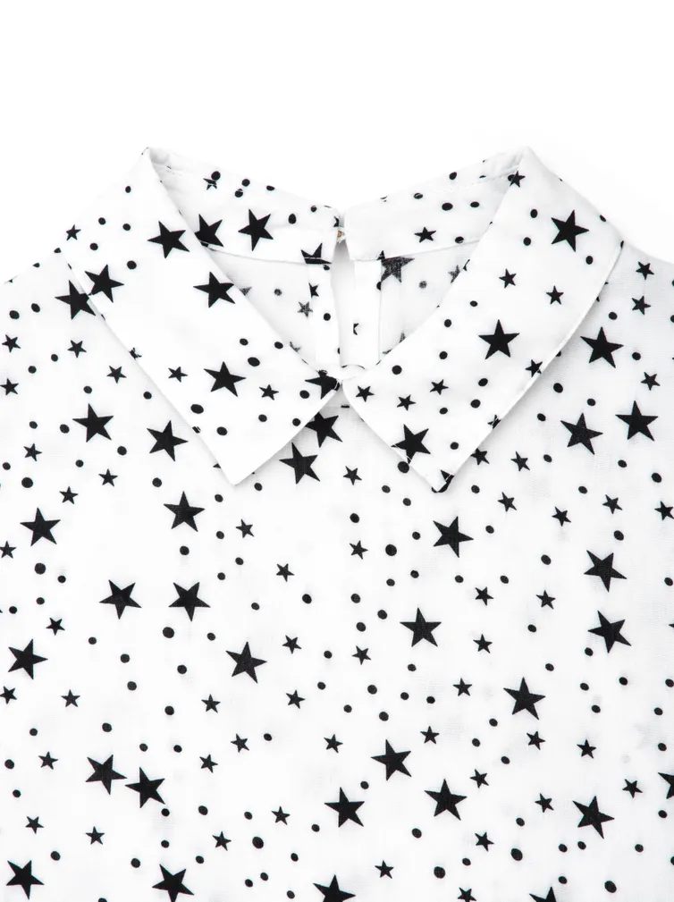 Bluzka Conte Elegant #18S-636TSP white-black 170