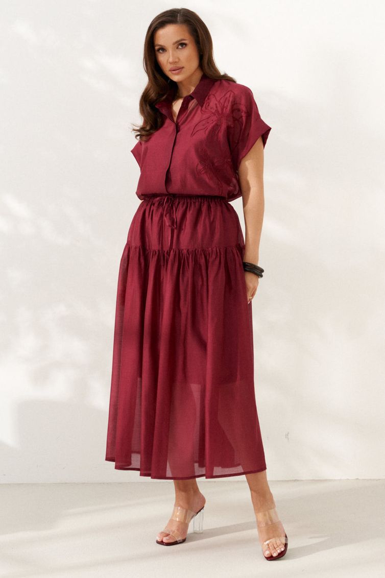 Блузка Alta Moda арт. 1090 бордовый