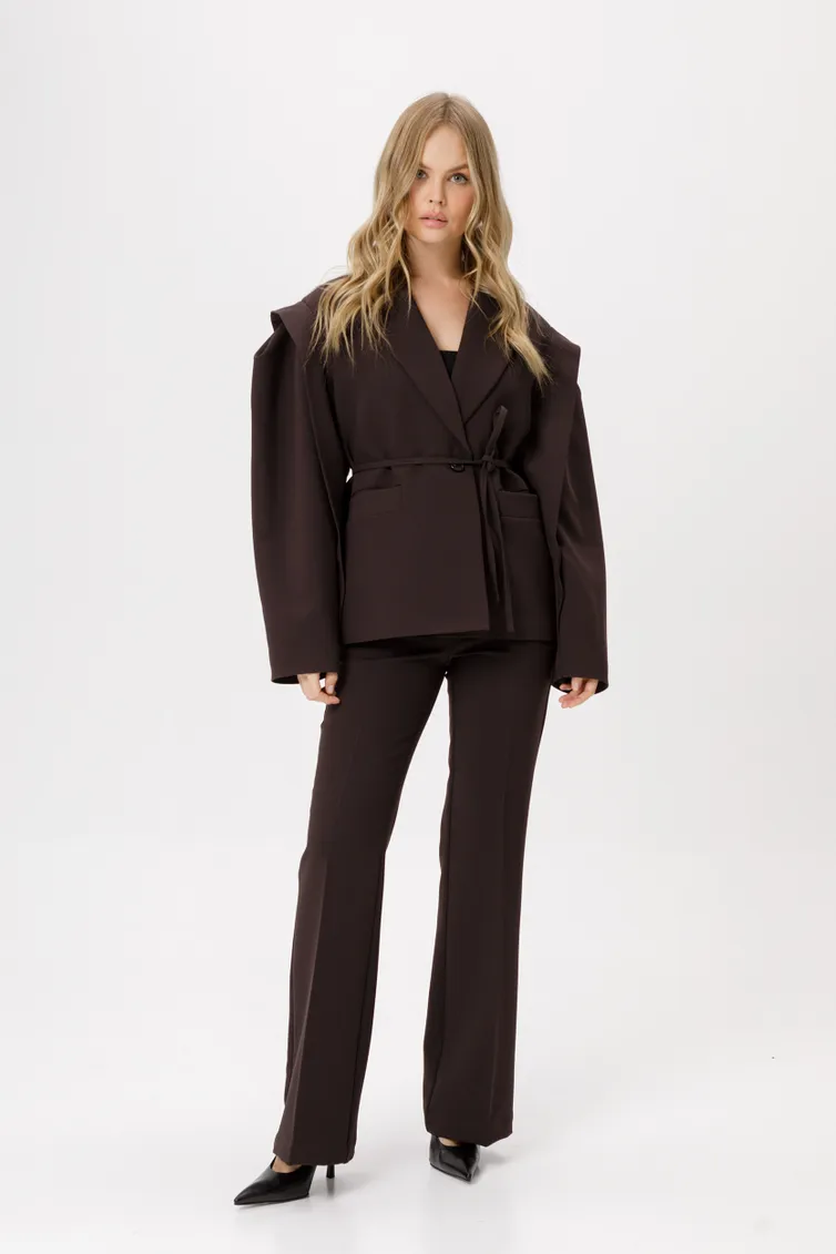 Blazer Pirs #6409 korichnevyj