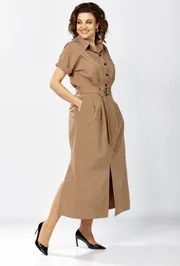 Dress Rishelie #1027 bezh