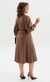 Dress Anelli Laurel 1928 kapuchino
