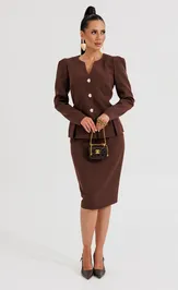 Костюм Galean Style 1012 коричневый