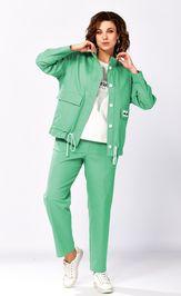 Suit Milora 1444 yarko-zelenyj