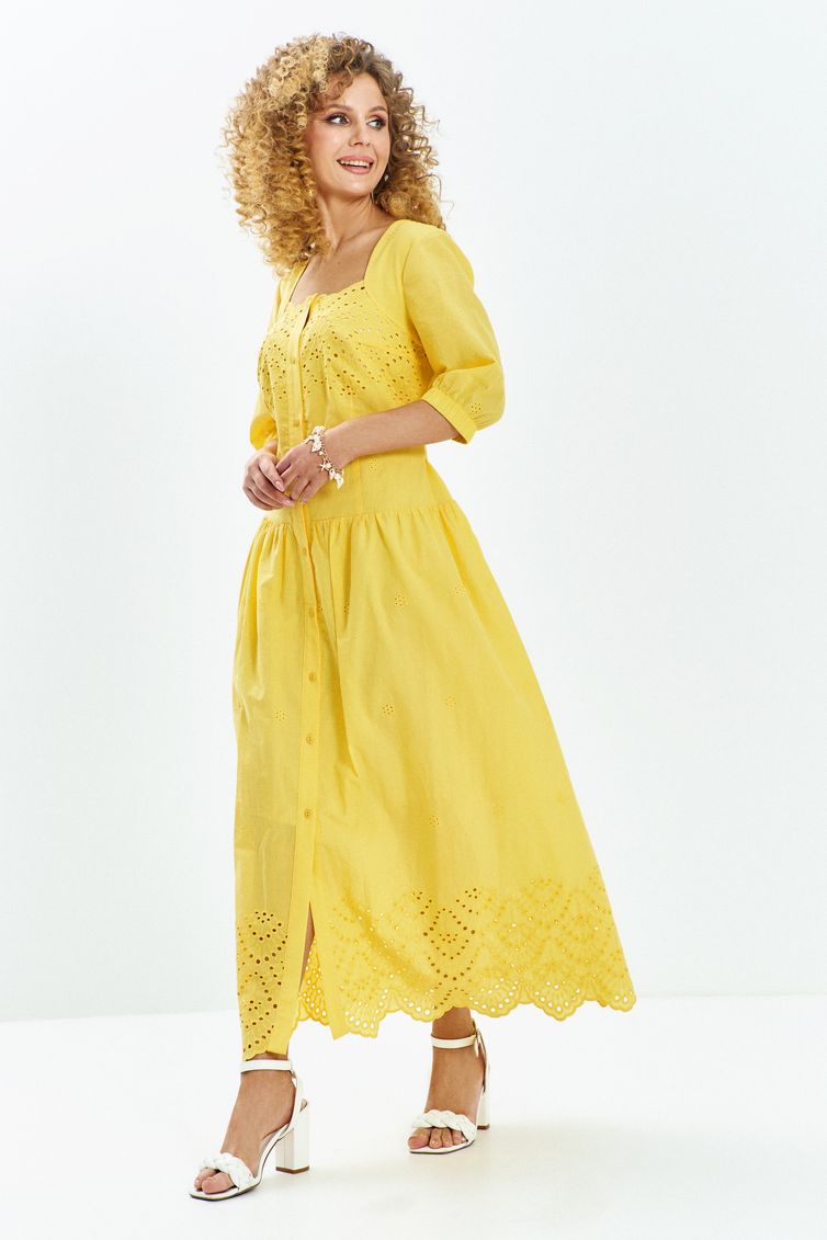 Платье Евромода арт. 722 желтый