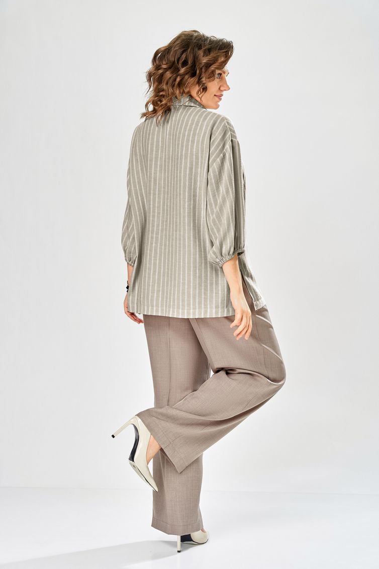 Комплект Ольга Стиль арт. С1017 хаки-коричневый