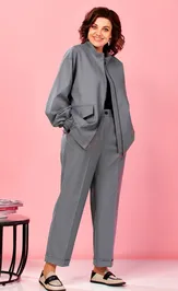 Костюм Ava fashion М-178 серый