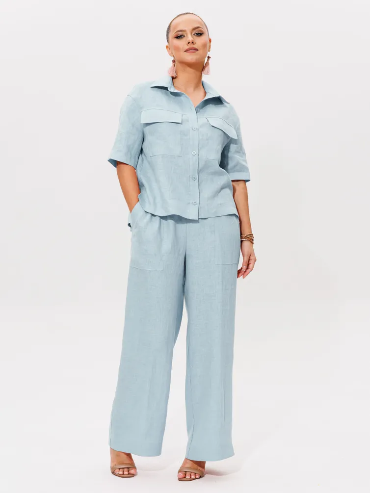 Костюм Galean Style арт. 982.1 голубой