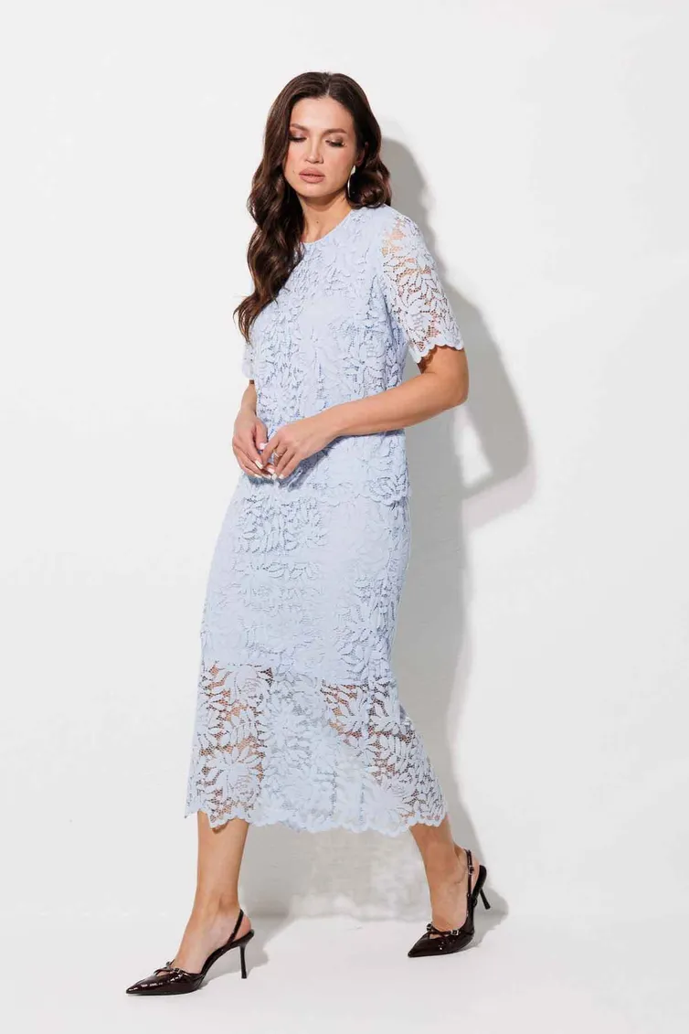 Костюм MiSlana арт. 1307 голубой