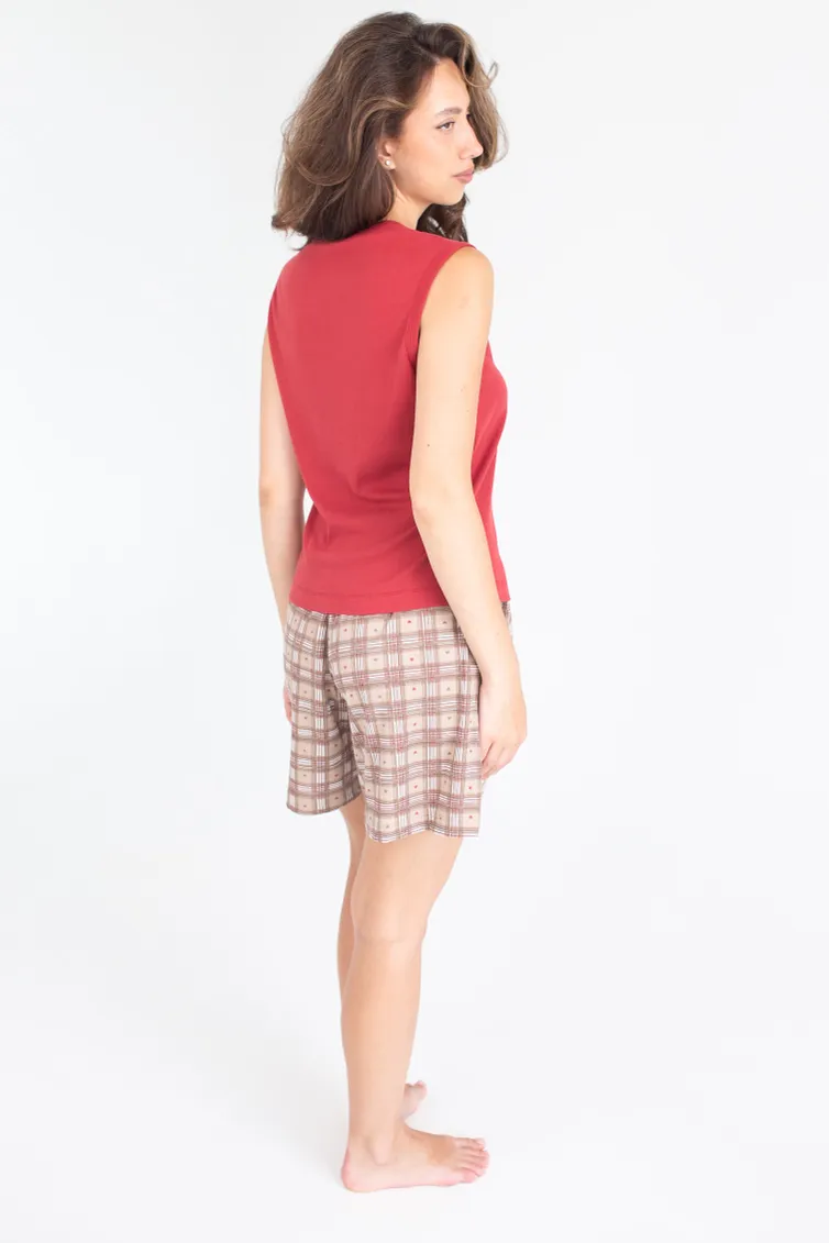 Комплект Купалинка арт. 45002G 158,164 К.красный,клетка